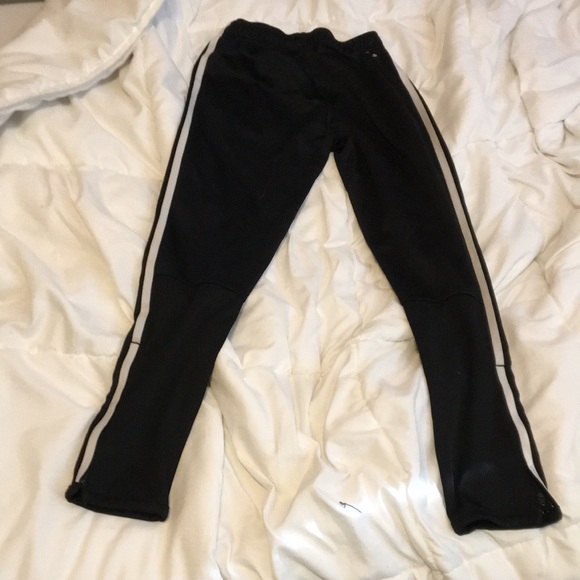 2 Black Adidas Track Pants - Picture 4 of 4